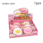 Cute Big Eyed Bun Squishy Toy, Giant Fluid Funny Mochi Squeeze Toy, Fidget Toy Kawaii Party Favors Kids Birthday Gifts Random TechVisio