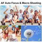 Magecam Appareil Photo 5K – 80MP | Double Écran | Zoom 18x | Wi-Fi TechVisio