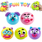 Smushers Squishy DIY Curiosities Dog Face Swap Soft Moldable Slow Rise Squeeze Toy Blind Box Relaxing Sensory Gift TechVisio