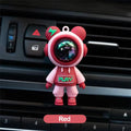 Clip Parfumé Voiture Astronaute – Grille Aération, Aromathérapie, 4 Coloris TechVisio