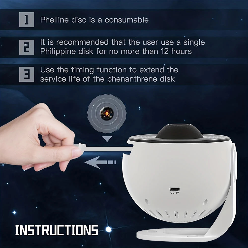 Mexllex – 13-in-1 Planetenprojektor HD 360° LED