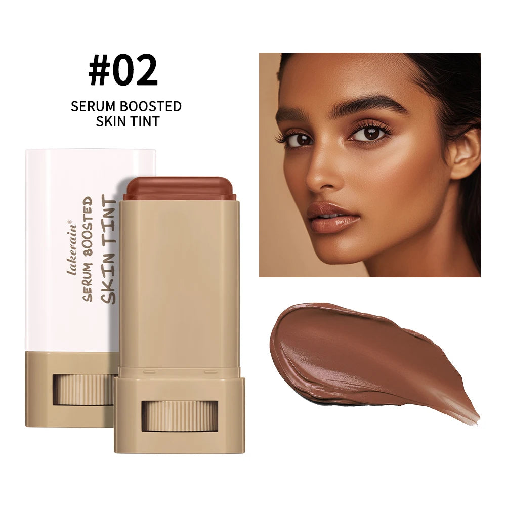 New Balm Serum Boosted Skin Tint Silky Texture Moisturizing Coverage Plumper Even Skin Tone Best Stick Foundation Travel Makeup TechVisio