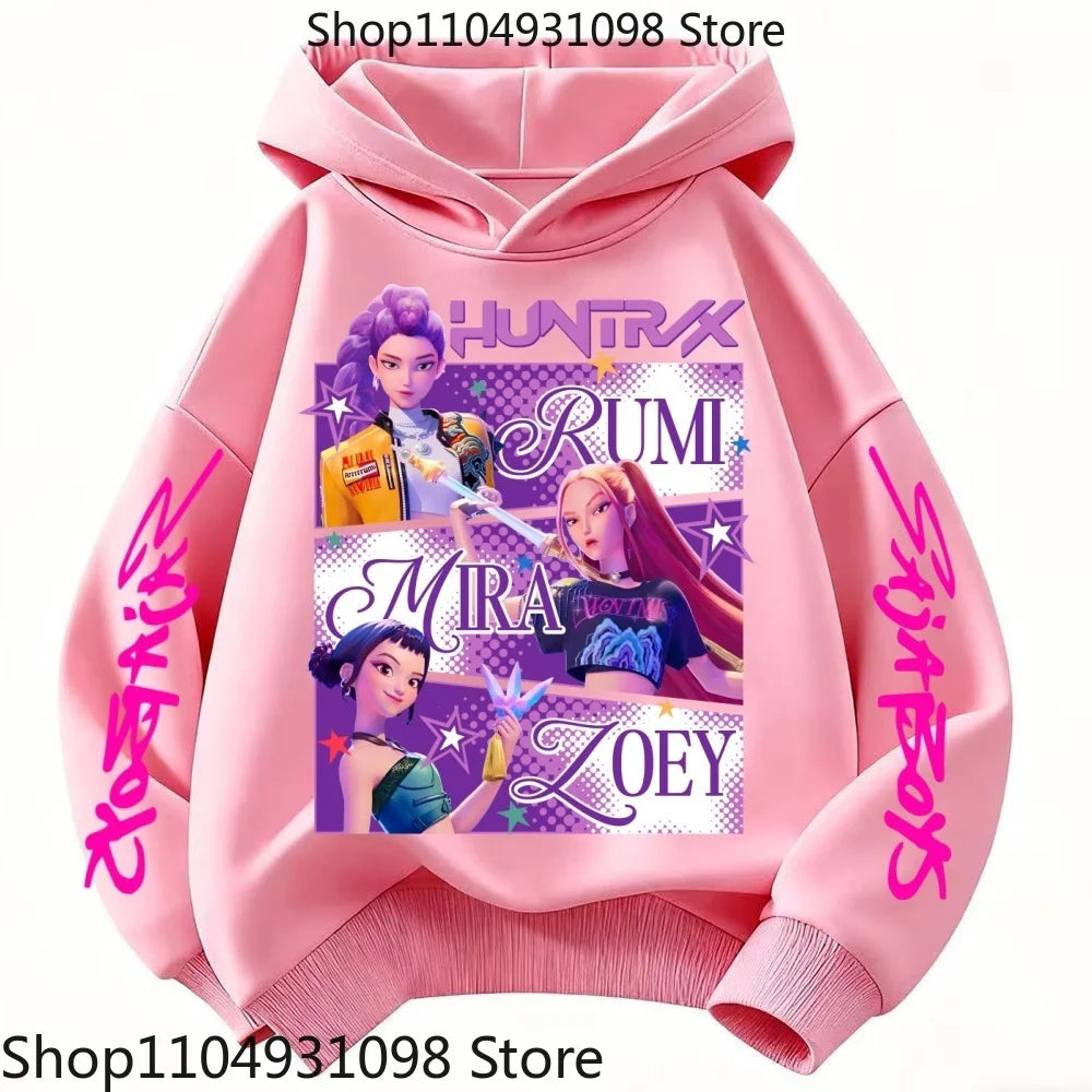 2026 Fall Magic Fantasy Hoodie for Girls Boys Cute Princess Style Pullover Sweatshirt Trendy Korean Style Daily Casual Wear TechVisio