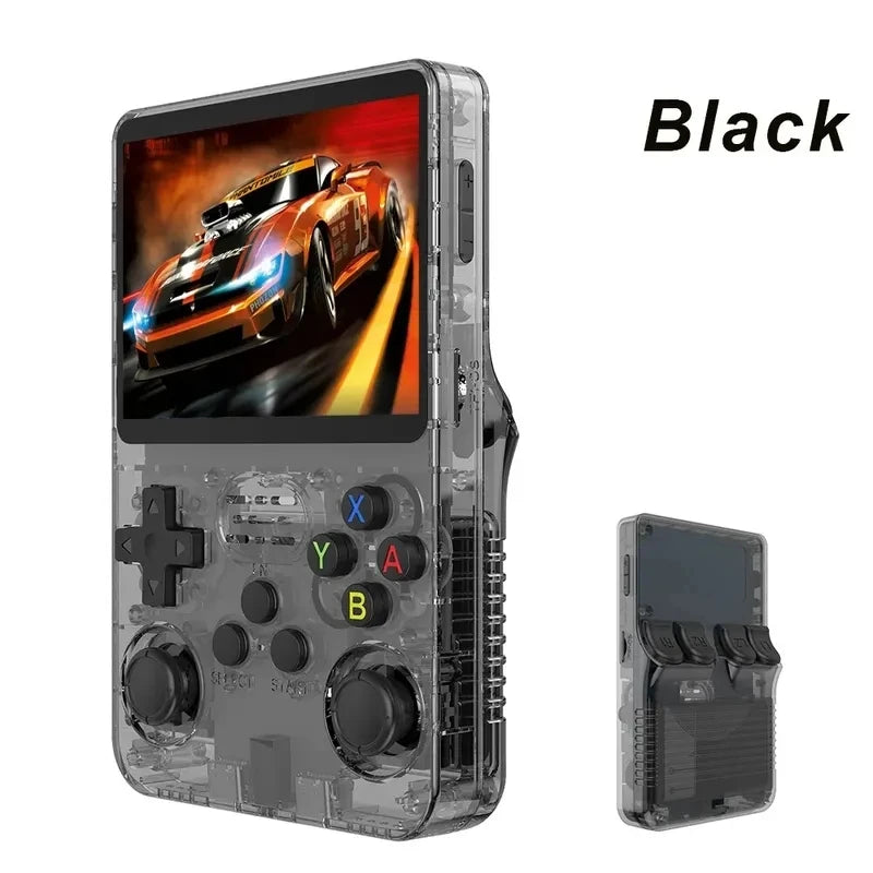 GSF ARKOS R36S Retro-Konsole – 3,5" IPS | 15.000 Spiele | 64/128 GB