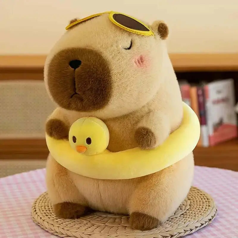 Peluche Capybara 23cm Kawaii – Doudou Anime Cadeau Noël Enfant TechVisio