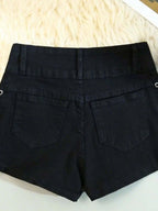 Shorts Women Skinny Creativity Lace-up Popular Streetwear Daily Personality Students Holiday Fashion Sexy American Retro Leisure TechVisio