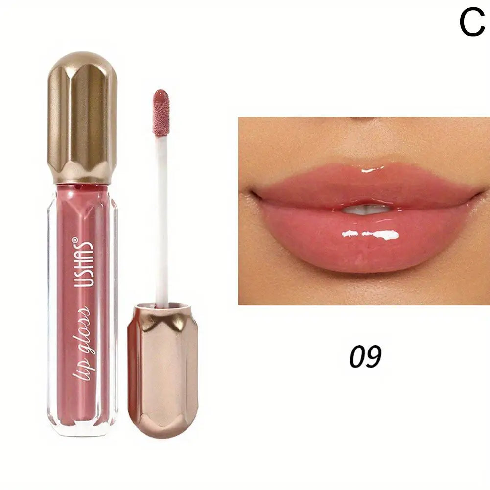 Mirror Pearl Lip Gloss Waterproof Long Lasting Moisturizing Lipstick Shine Glitter Lip Gloss Women Makeup Cosmetic TechVisio