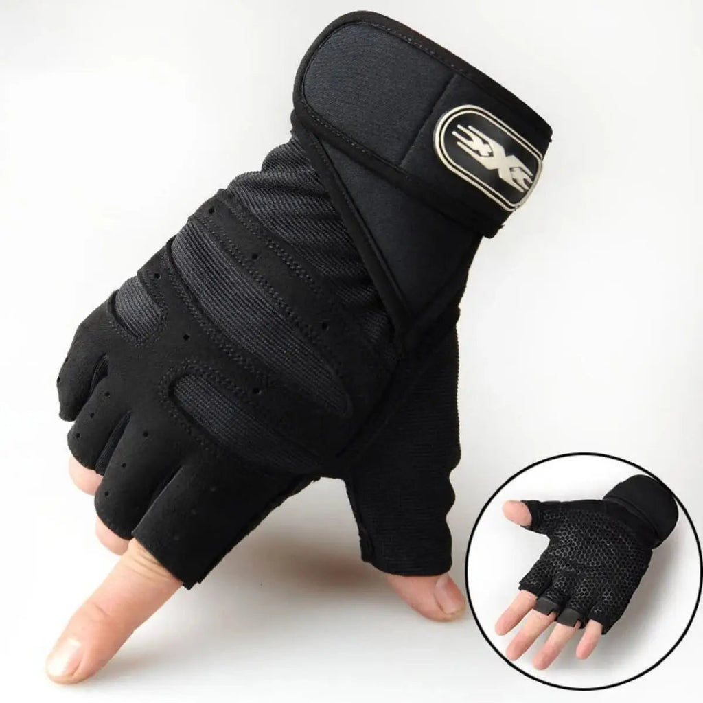 Gym Gloves for Men Women Fitness Weight Lifting Wristband Gloves Body Building Training Sports Exercise Cycling Glove Shockproof TechVisio