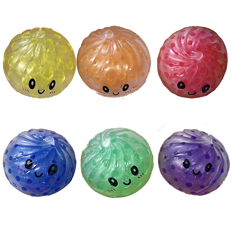 2026Hot Flash Dumpling Pressure Ball Slow Rebound Soft Pinch Decompression Toy Office Desk Decor Birthday Gift Children&Adult TechVisio