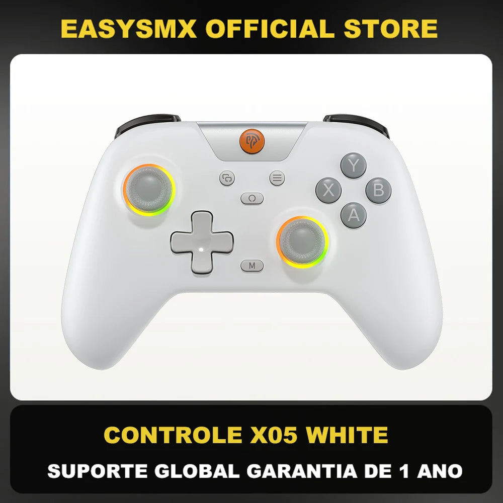 EasySMX X05 Gaming Controller – Wireless | RGB | Hall Effect | PC Switch