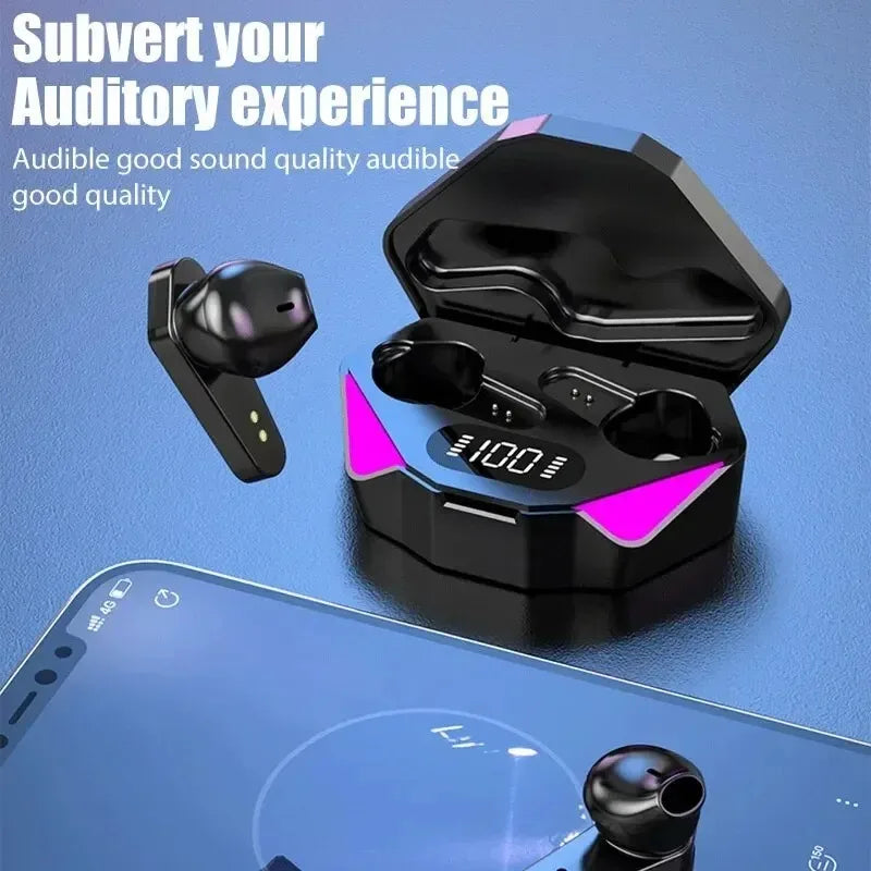Écouteurs Gaming TWS X15 – 65ms | BT 5.1 | HiFi | Waterproof