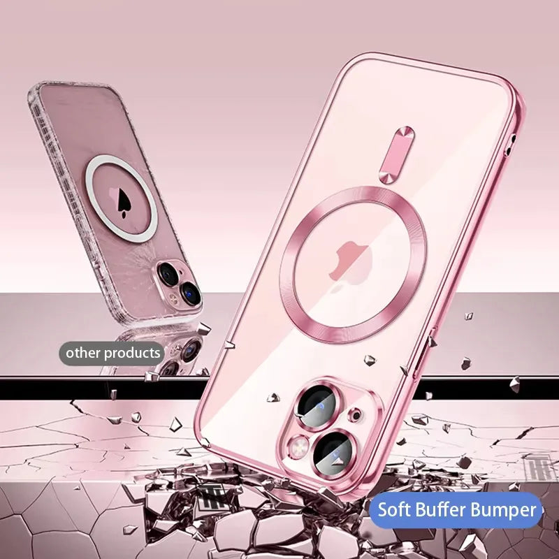 Coque iPhone BYGJMY – Silicone Ultra-Fine | MagSafe | 6 Coloris | 11-16