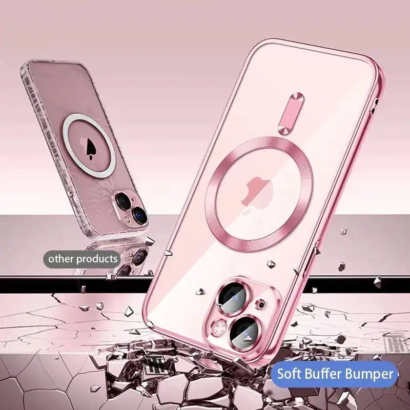 Coque iPhone BYGJMY – Silicone Ultra-Fine | MagSafe | 6 Coloris | 11-16 TechVisio