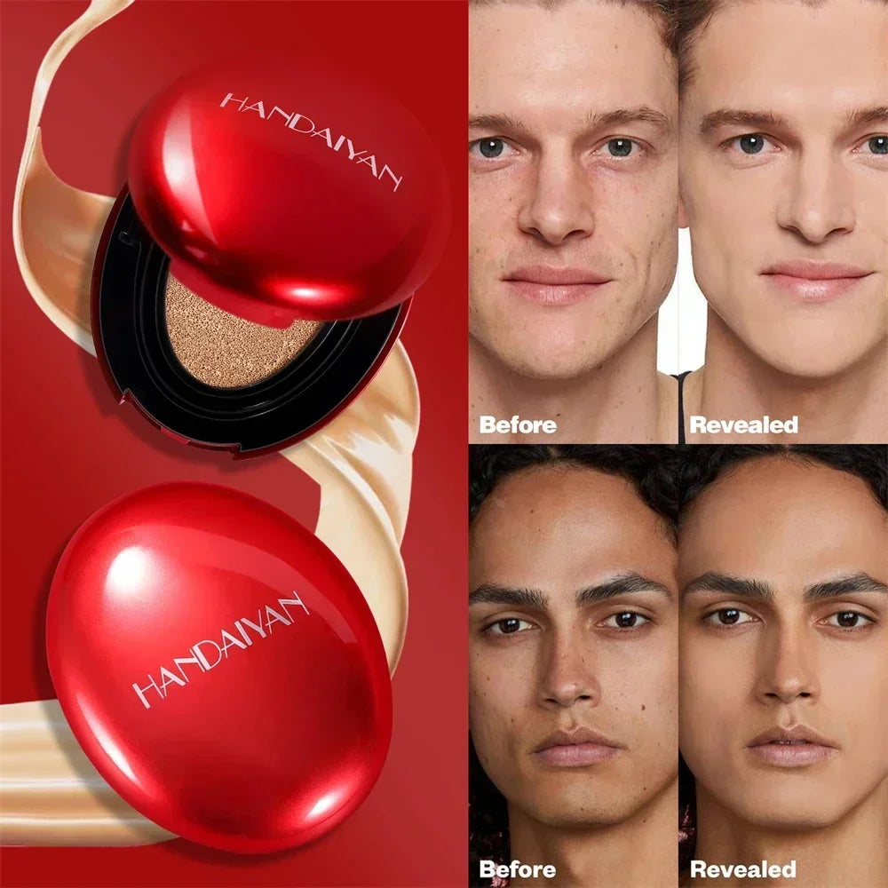 Air Cushion Foundation Light Natural Moisturizing Concealer Whitening Oil-control Women Base Long-lasting Makeup Korean Cosmetic TechVisio