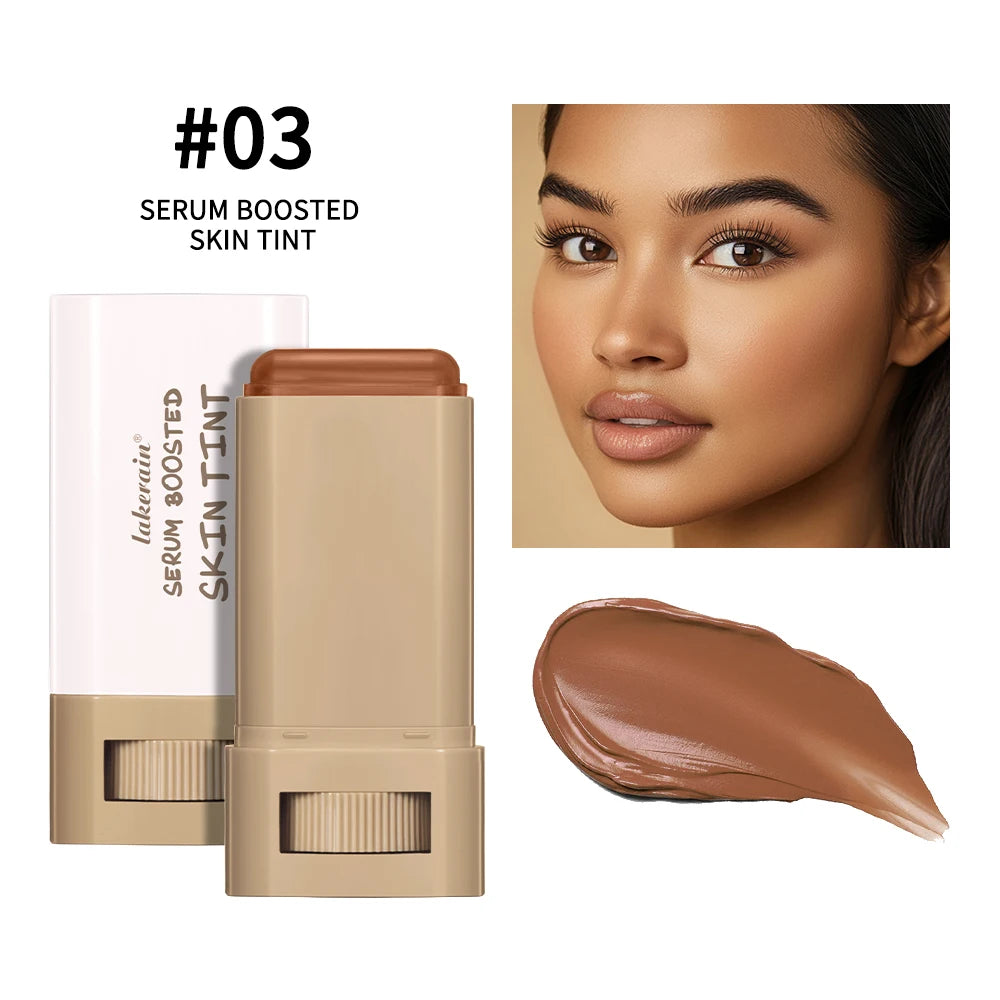 New Balm Serum Boosted Skin Tint Silky Texture Moisturizing Coverage Plumper Even Skin Tone Best Stick Foundation Travel Makeup TechVisio