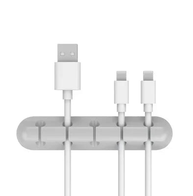 NNBILI Silicone Cable Organizer – 3, 5, or 7 Slots