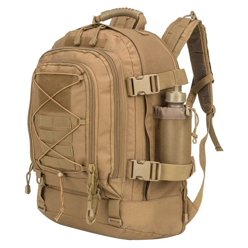 60L Military Tactical Backpack Army Molle Assault Rucksack Outdoor Travel Hiking Rucksacks Camping Hunting mochila hombre TechVisio