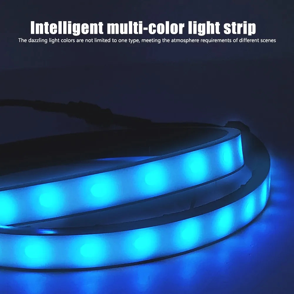 RGB Gaming Sync LED Strip – 24"-34" Monitor | Screen & Music Sync | App