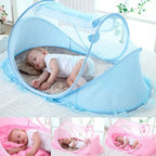 0-3Years Portable Foldable Baby Netting Polyes Newborn Sleep Bed Travel Baby Mosquito Nets Travel Bed Netting Play Tent Children TechVisio