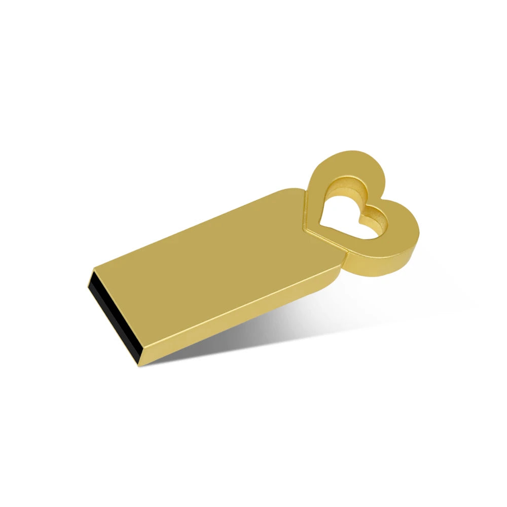 KFHIREW Metall-USB-Stick – 4G bis 128G, hohe Geschwindigkeit, wasserdicht, Silber/Gold/Rosa/Gun