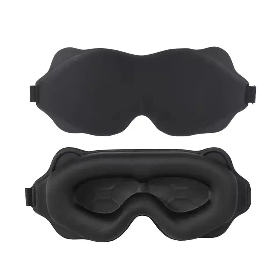 Masque Sommeil 3D Contouré – Occultant 100% | Zéro Pression | 6 Coloris TechVisio
