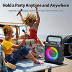 Enceinte Karaoké FanFun T18T – 60W | Subwoofer 6,5" | BT 5.3 | 8h TechVisio