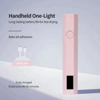 YIKOOLIN Convenient Rechargeable Nail Dryer UV LED Handheld Lamp Fast Curing All Gel Polish Mini Manicure Tool USB Portable Ligh TechVisio