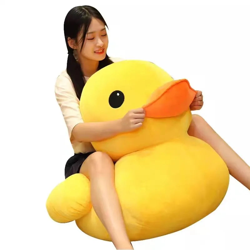 Big Yellow Duck Mini Plush Dolls Toy Cute Soft Cartoon Stuffed Animal Toys Birthday Gifts for Children Kids Baby festival Girl TechVisio