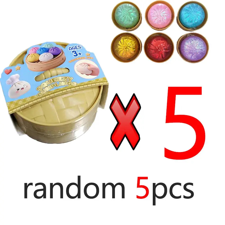 Squishy Anti-Stress Bao Ravioli TechVisio