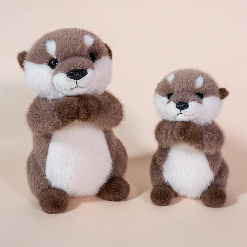 Peluche Loutre Bras Magnétiques 25cm ou 35cm – Doudou Cadeau TechVisio