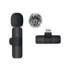 Micro Lavalier Sans Fil 2.4G Basix — Anti-bruit iPhone Android TechVisio