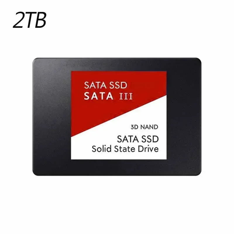 SSD Interne 2.5" SATA III – 500Go à 4To, Slim 7mm, PC/Laptop/PS4/PS5