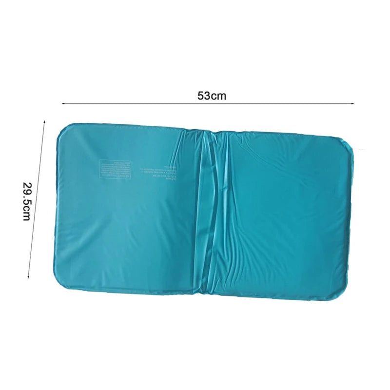 Comfortable Summer Cool Therapy Help Sleeping Aid Pad Mat Muscle Relief Cooling Gel Pillow Ice Pad Massager Water Pillows TechVisio