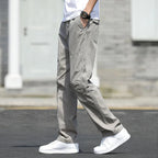Men's Pants New Cargo Pants Outdoor Casual Pants Cotton Comfortable Thin Style Sweatpants Multi-Pocket Work Pants TechVisio