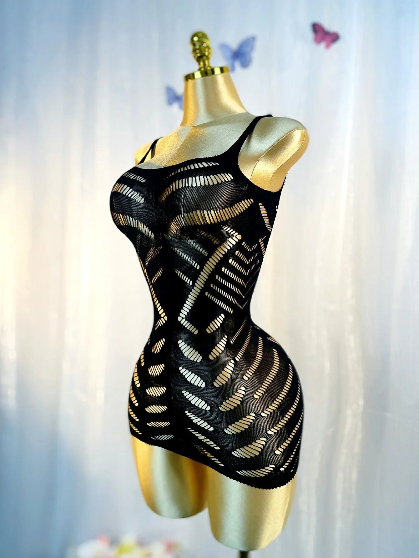 Sexy Cover Up Hollow Out Fishnet Dress without Bikini Summer Holiday DSH602 TechVisio