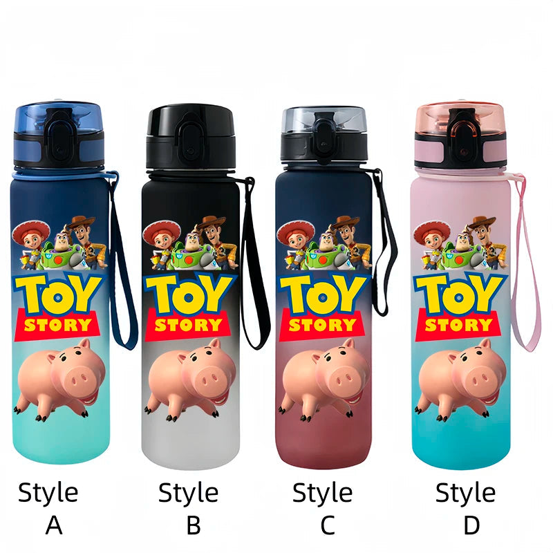 Toy Story Cartoon Drinking Glasses Woody Portable Cup Outdoor Sports Water Bottle Drinking Cup Cartoon Plastic Frosted Kettle TechVisio