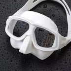 Diving mask Free diving surface mirror high definition  lens snorkeling mask equipment TechVisio