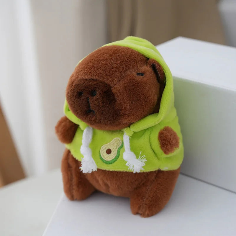 Cute Cartoon Kapibara Pendant Plush Toy Doll Bag Hanging Ornaments Cute Kapila Keychain Doll Car Pendant Desktop Doll Ornaments TechVisio