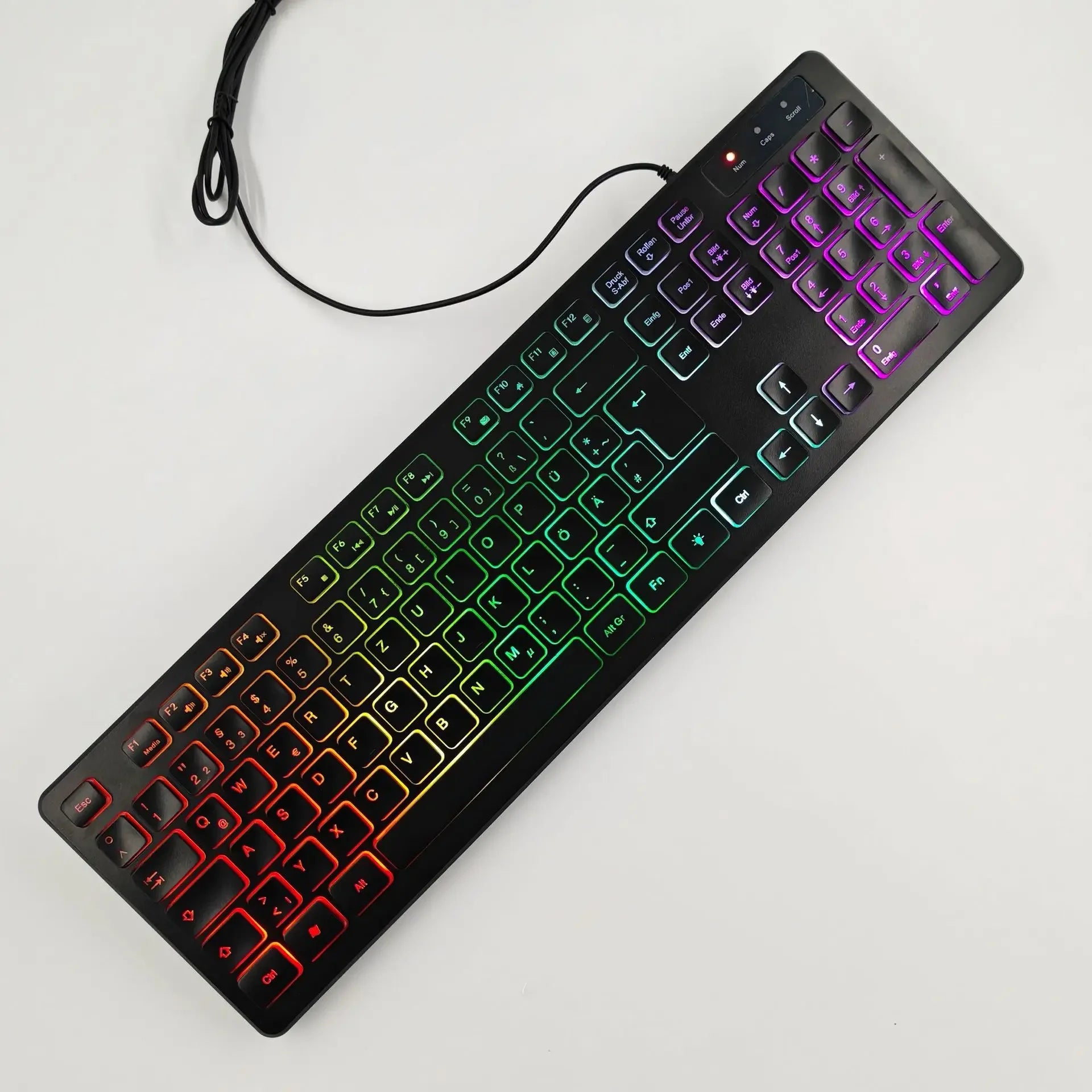 FUYUMY – RGB Gaming Keyboard 104 Keys USB Multi-language