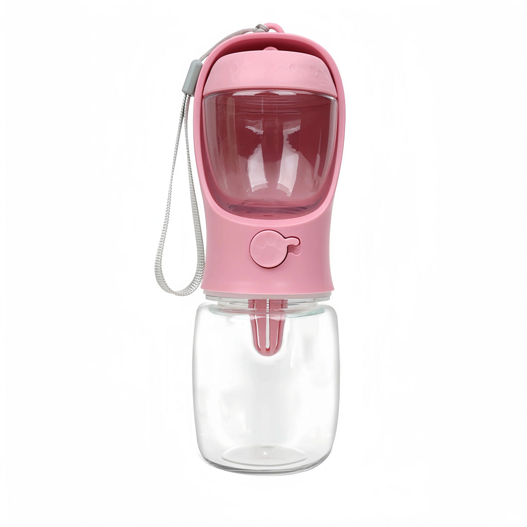 Pets Water Bottle Portable Food-Grade Material Dog Cat Travel Pet Water Cup Bottle with Food Dispenser Puppy Water Bottle TechVisio