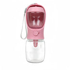 Pets Water Bottle Portable Food-Grade Material Dog Cat Travel Pet Water Cup Bottle with Food Dispenser Puppy Water Bottle TechVisio