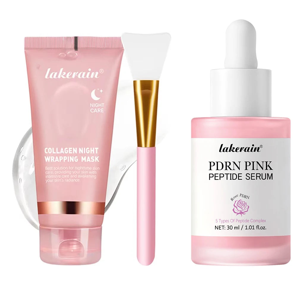 Korean Deep Collagen Mask Peel Off Mask Face Anti Wrinkle Lifting  Skin Care Masks Bio Pack Night Wrapping Woman Overnight Skin TechVisio