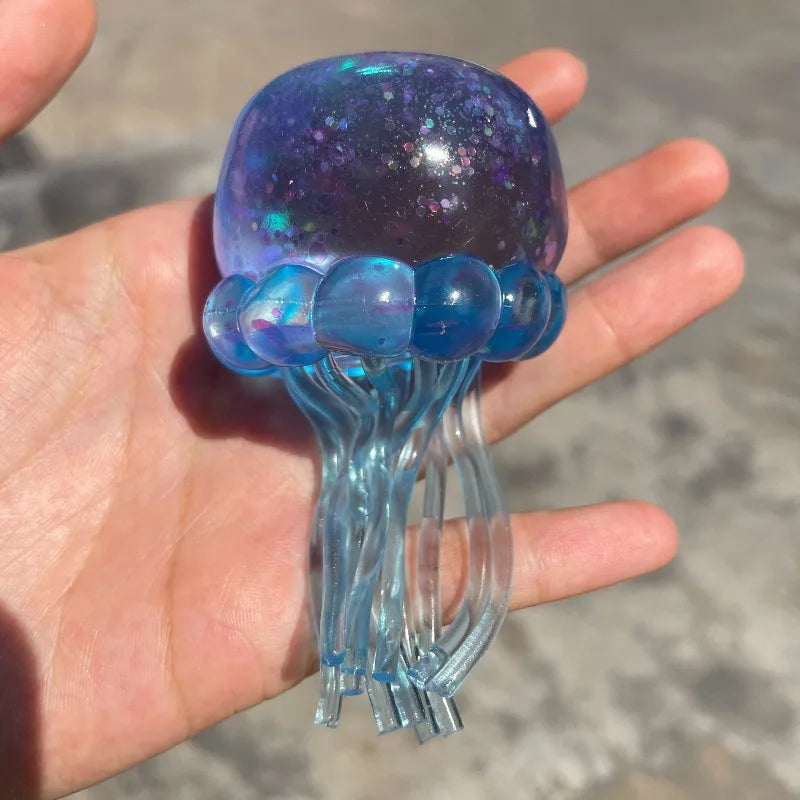 Squishy 67 Anti-Stress Slow Rising – Méduse & Gâteau Kawaii TechVisio
