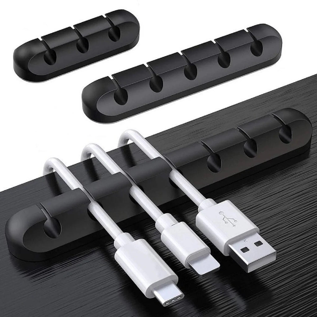 Organisateur de Câbles Silicone NNBILI – 3, 5 ou 7 Emplacements
