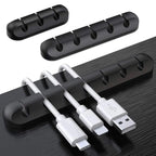 Organisateur de Câbles Silicone NNBILI – 3, 5 ou 7 Emplacements TechVisio