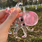 Pieuvre Squishy Anti-Stress Océan – Jouet Squeeze Extensible, Rebond Lent, Cadeau Décompression TechVisio