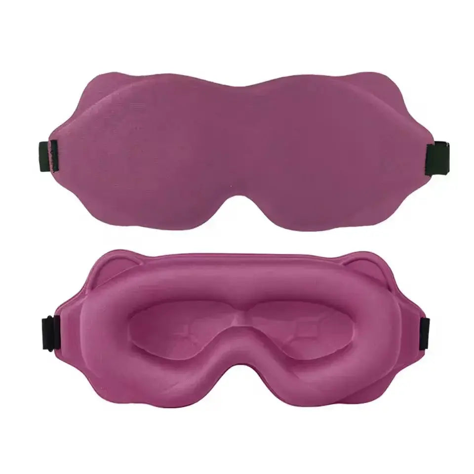 Masque Sommeil 3D Contouré – Occultant 100% | Zéro Pression | 6 Coloris TechVisio
