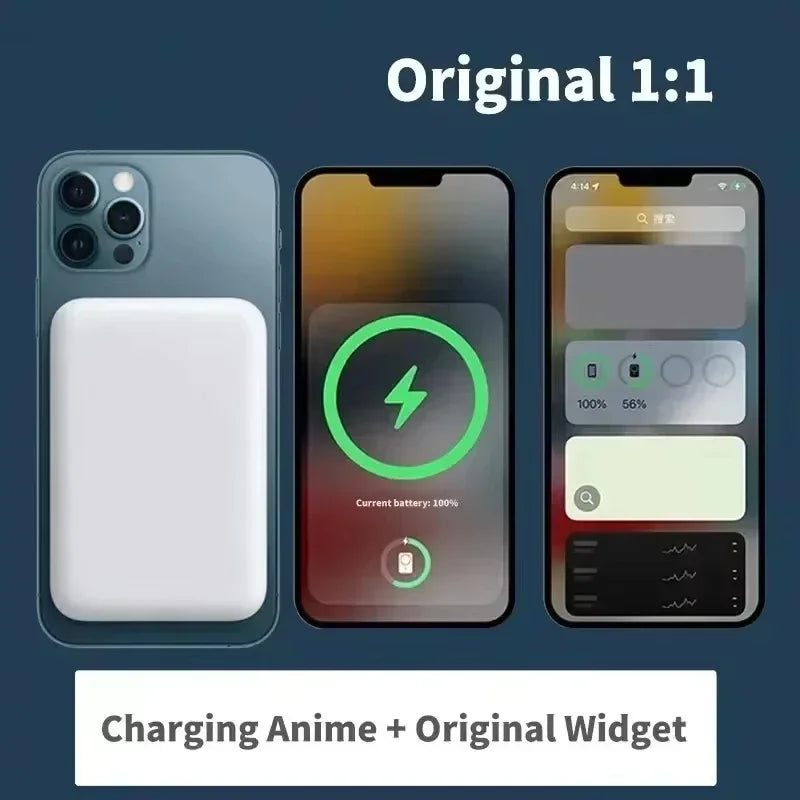 Batterie Externe 50000mAh Charge Sans Fil – PD 20W, Écran LED, 4 Coloris