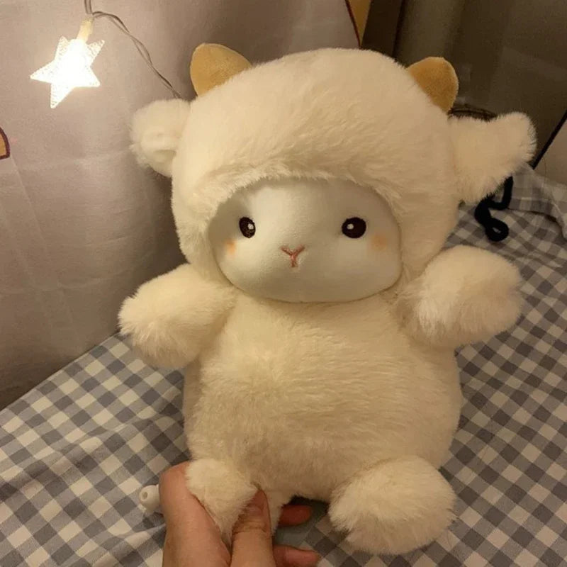 25cm Super Cute Sheep Plush Dolls Kawaii Rabbit  Alpaca Toys Stuffed Soft Animal Pillow Birthday Wedding Party Throw Toys TechVisio