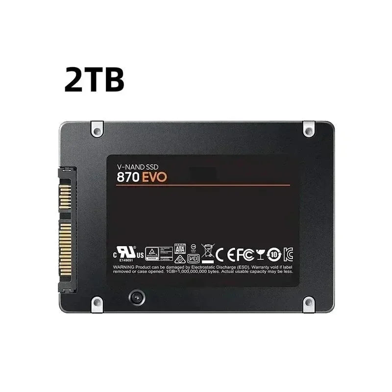 SSD Interne 2.5" SATA III – 500Go à 4To, Slim 7mm, PC/Laptop/PS4/PS5